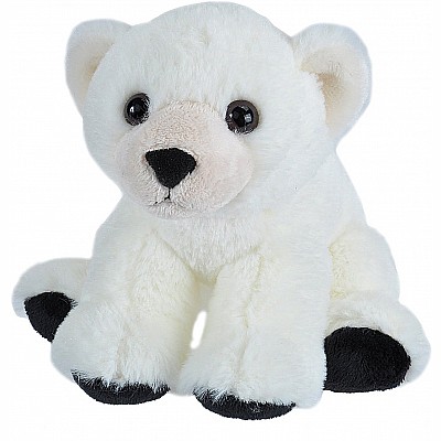 Baby Polar Bear Stuffed Animal - 8"