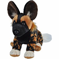 African Wild Dog Stuffed Animal - 12"