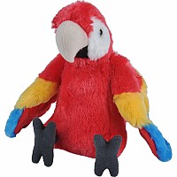 Macaw Scarlet Stuffed Animal - 12"