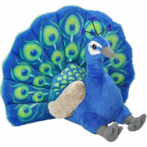 Peacock Stuffed Animal - 12"