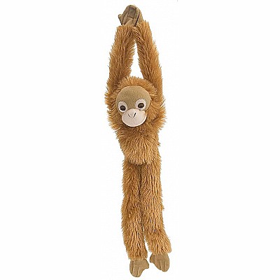 Hanging Orangutan Stuffed Animal - 20"