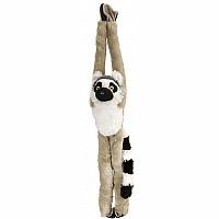 Hanging Ring Tailed Lemur Stuffed Animal - 20