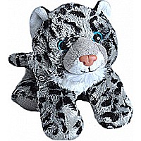 Snow Leopard Stuffed Animal - 7"