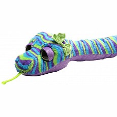 Colorful Stripe Snake Stuffed Animal - 54