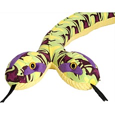 Two-Headed Snake Stuffed Animal - 54"
