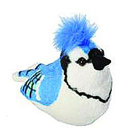 Audubon II Blue Jay Stuffed Animal - 5"