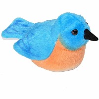 Audubon II Eastern Bluebird Stuffed Animal - 5"