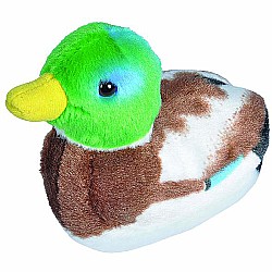 Audubon II Mallard Duck Stuffed Animal with Sound - 5