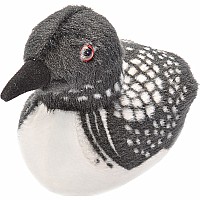 Audubon II Common Loon Stuffed Animal with Sound - 5"