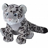 Snow Leopard Cub Stuffed Animal  - 12