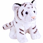 White Tiger Cub Stuffed Animal - 12"