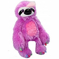 Colorful Sloth Stuffed Animal - 12