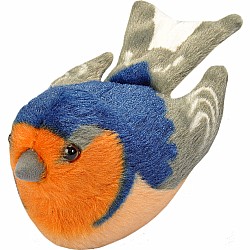 Audubon II Barn Swallow Stuffed Animal with Sound - 5"