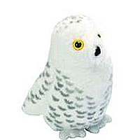 Audubon II Snowy Owl Stuffed Animal with Sound - 5"