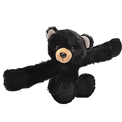 Huggers Black Bear Stuffed Animal - 8"