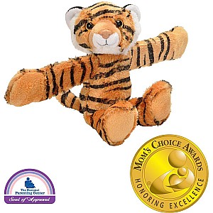 Huggers Tiger Stuffed Animal - 8"