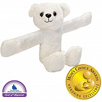 Huggers Polar Bear Stuffed Animal - 8"
