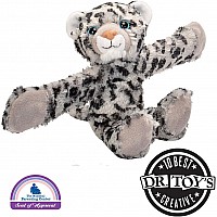 Huggers Snow Leopard Stuffed Animal - 8"