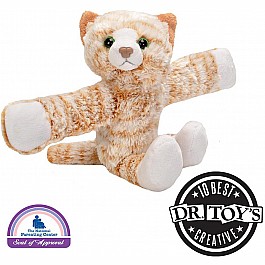 Huggers Orange Tabby Cat Stuffed Animal - 8