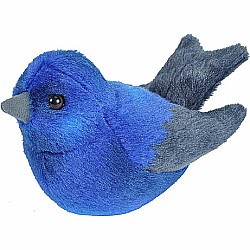 Audubon II Purple Martin Stuffed Animal with Sound - 5"