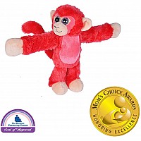 Huggers Red Monkey Stuffed Animal - 8