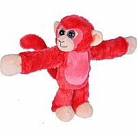 Huggers Red Monkey Stuffed Animal - 8"
