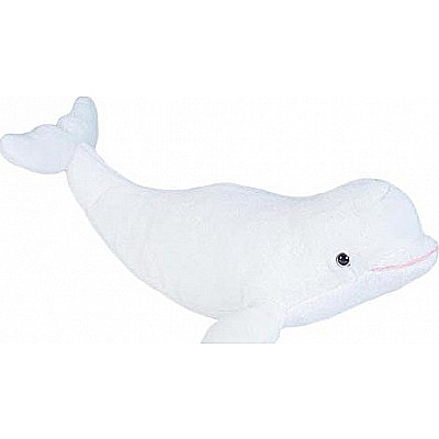 Beluga Whale Stuffed Animal - 8"