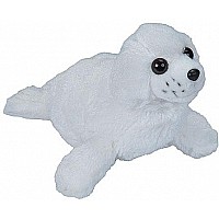 Harp Seal Pup Stuffed Animal - 8