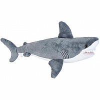 Great White Shark Stuffed Animal - 8"