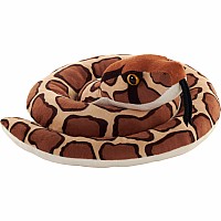 Green Snakes Burmese Python Stuffed Animal - 36"