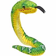 Coilkins Emerald Tree Boa Stuffed Animal - 12