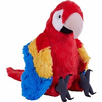 Cuddlekins Eco Scarlet Macaw Stuffed Animal - 12"
