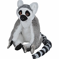 Cuddlekins Eco Ring Tailed Lemur Stuffed Animal - 12"