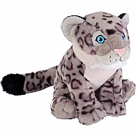 Cuddlekins Eco Snow Leopard Cub Stuffed Animal - 12