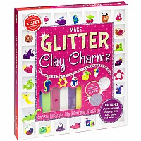 Klutz Make Glitter Clay Charms Craft Kit