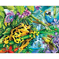 Rainforest Friends - 100 PC Kids Puzzle
