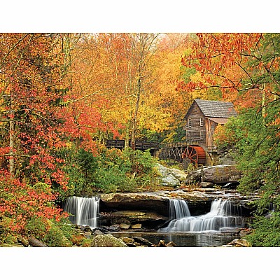 Old Grist Mill - 1000 Piece - White Mountain Puzzles