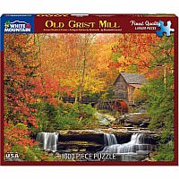 Old Grist Mill - 1000 Piece - White Mountain Puzzles