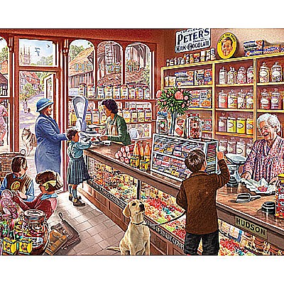Old Candy Store (1000 pc) White Mountain 