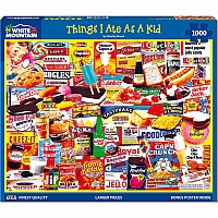 Things I Ate As A Kid Puzzle-White Mountain Puzzles 