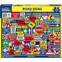 Road Signs (550 pc) White Mountain