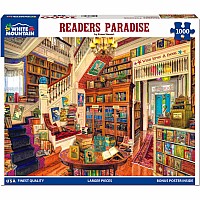 Readers Paradise -1000 Piece Jigsaw Puzzle -White Mountain Puzzles 
