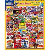 Cereal Boxes - 1000 Piece - White Mountain Puzzles