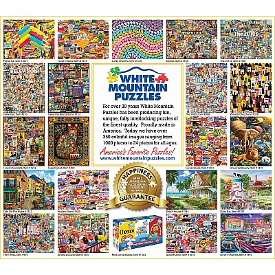 Cereal Boxes - 1000 Piece - White Mountain Puzzles