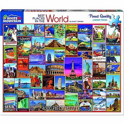 Best Places in the World (1000 pc) White Mountain