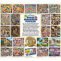 Village Christmas Tree - 1000 Piece - White Mountain Puzzles