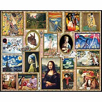Great Paintings - 1000 Piece - White Mountain Puzzles