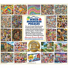 Sunday Afternoon - 1000 Piece - White Mountain Puzzles