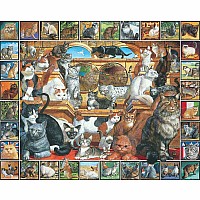 World of Cats - 1000 Piece - White Mountain Puzzles