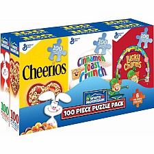Mini Cereal Boxes - 100 Piece Jigsaw Puzzle